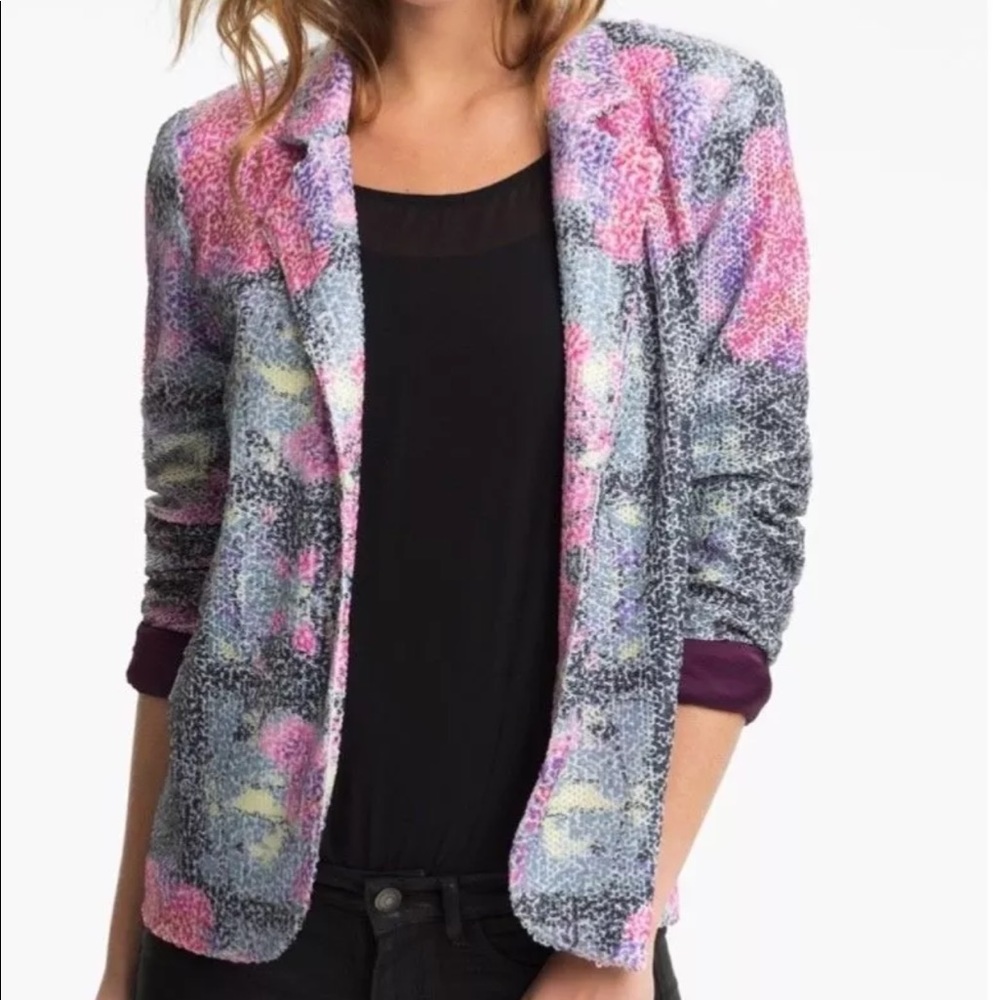 Chloe K GUC sequined blazer